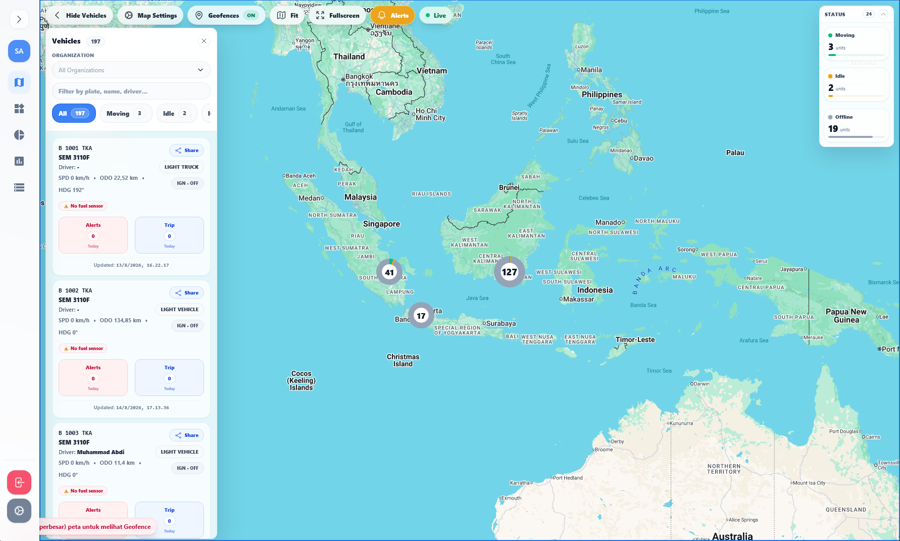 Fleet Monitoring System (FMS)
