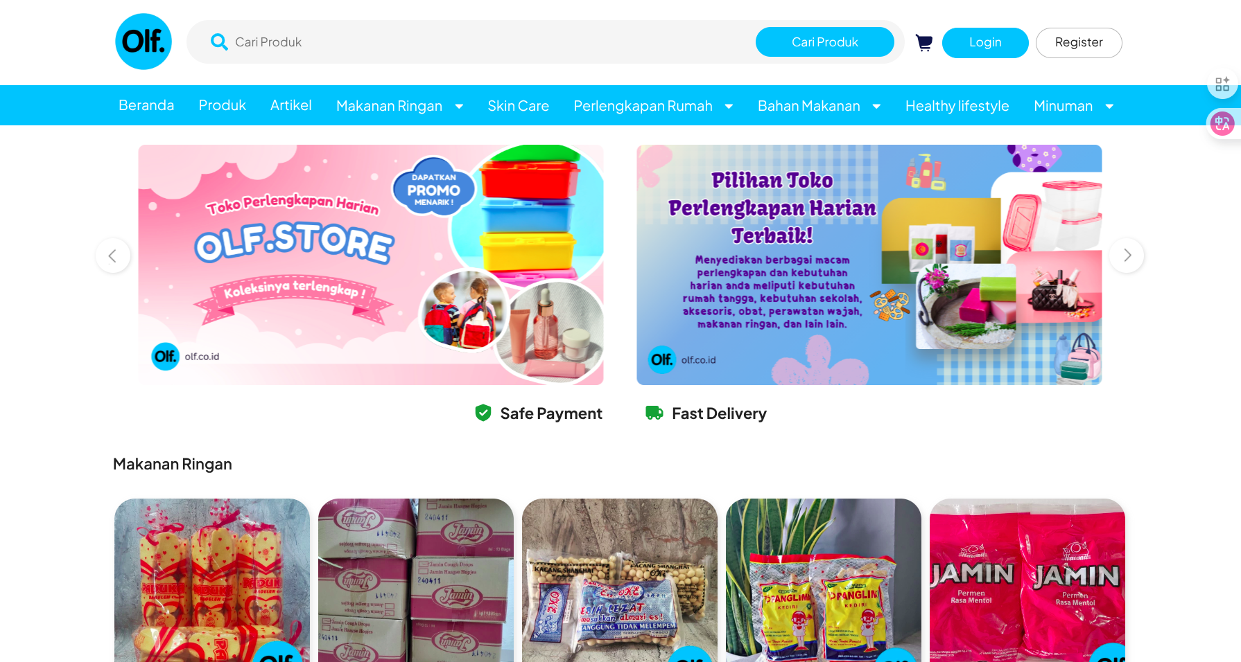 E-Commerce Platform for Olf Store